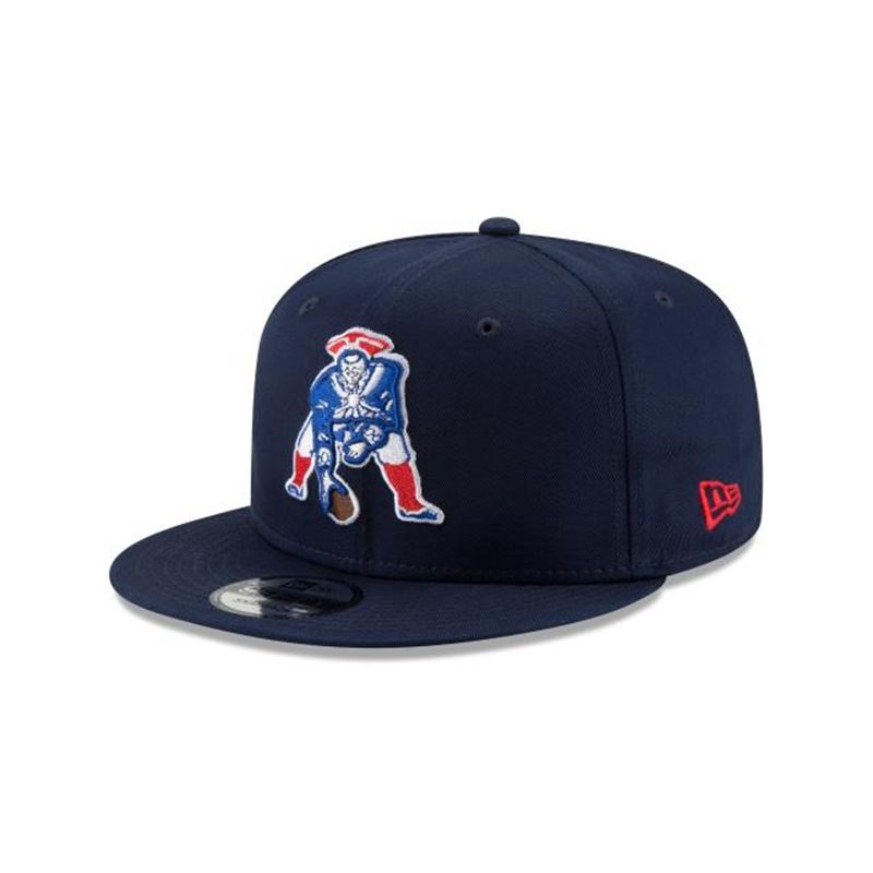 NFL New England Patriots Basic 9Fifty Snapback (UPW0681) - Blue New Era Caps